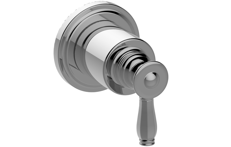 Graff G-8034-LM63E1-AU-T - Traditional M-Series Stop/Volume Control Valve Trim With Handle