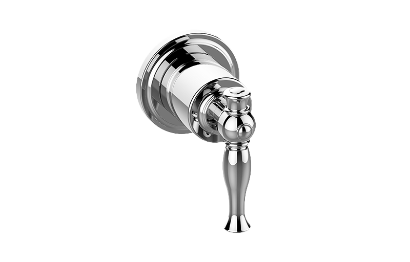 Graff G-8038-LM22E1-AU-T - Traditional M-Series 2-Way Diverter Valve Trim With Handle