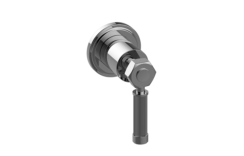 Graff G-8038-LM56E1-BB-T - Traditional M-Series 2-Way Diverter Valve Trim With Handle