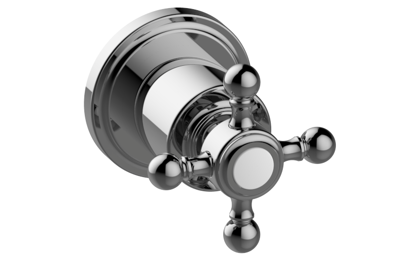 Graff G-8038-C2E1-AU-T - Traditional M-Series 2-Way Diverter Valve Trim With Handle