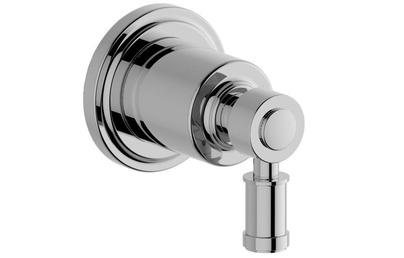 Graff G-8038-LM21E1-AU-T - Traditional M-Series 2-Way Diverter Valve Trim With Handle
