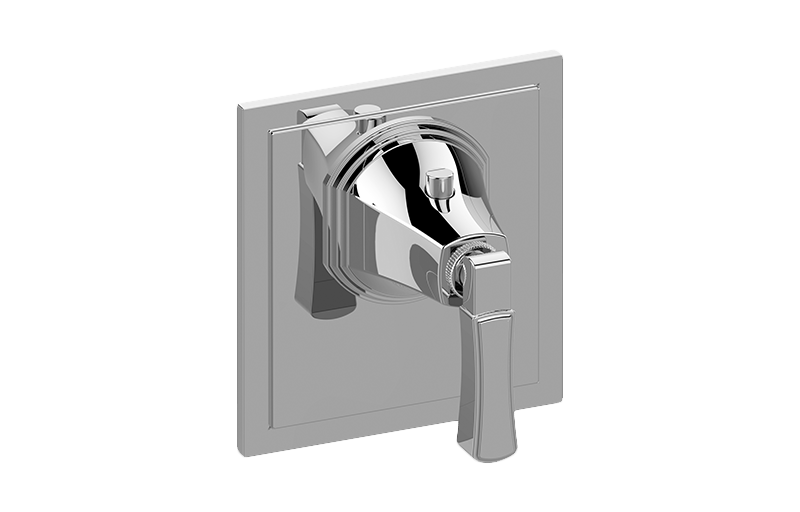 Graff G-8044-LM47E-BB-T - M-Series Thermostatic Valve Trim With Handle