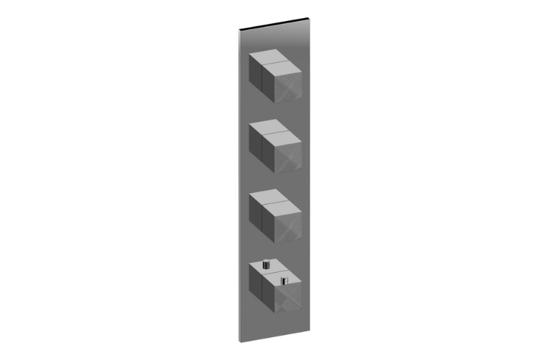 Graff G-8059-SK0-UB-T - Square M-Series Valve Trim With Four Handles