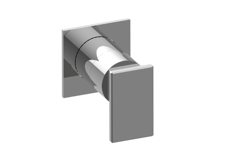 Graff G-8066-LM31S-AU-T - Square Trim Plate With Handle