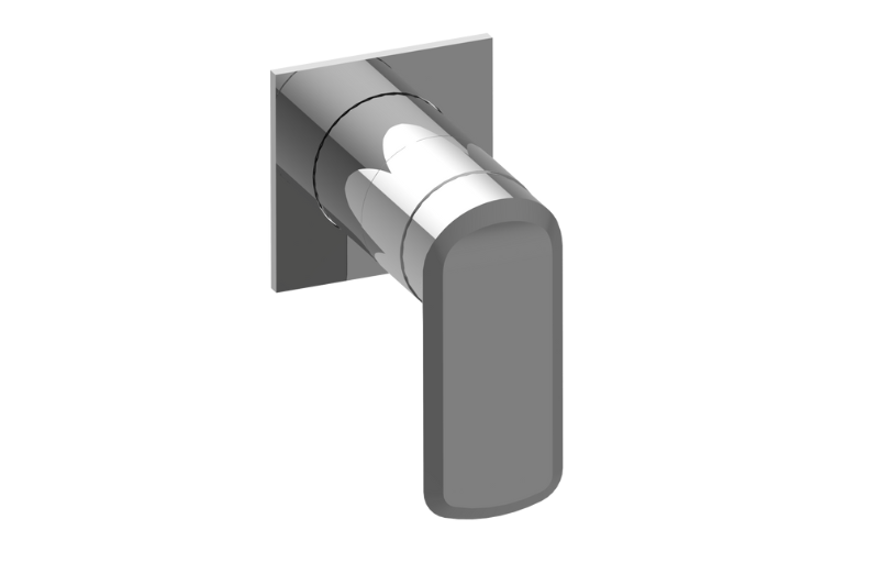 Graff G-8066-LM61S-AU-T - Square Trim Plate With Handle