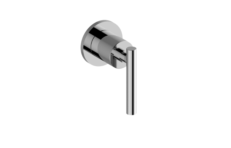 Graff G-8069-LM62E1-AU-T - Round M-Series 3-Way Diverter Valve Trim With Handle