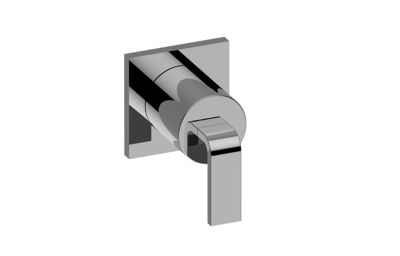 Graff G-8071S-LM40E1-BAU-T - Square M-Series 2-Way Shared Diverter Valve Trim With Handle