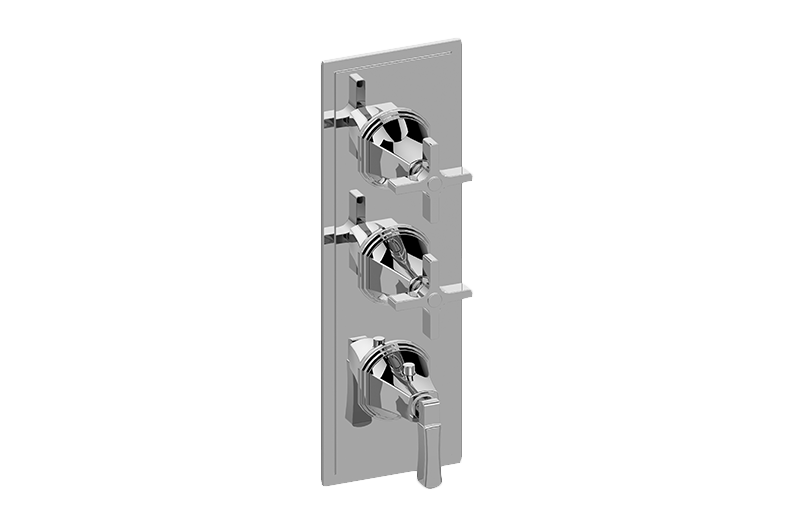 Graff G-8078-1L2C-AU-T - M-Series Valve Trim With Three Handles