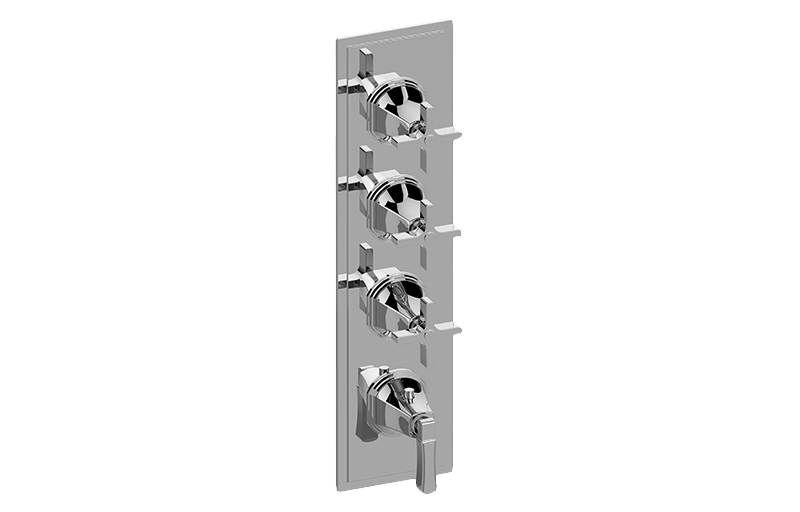 Graff G-8079-1L3C-AU-T - M-Series Valve Trim With Four Handles