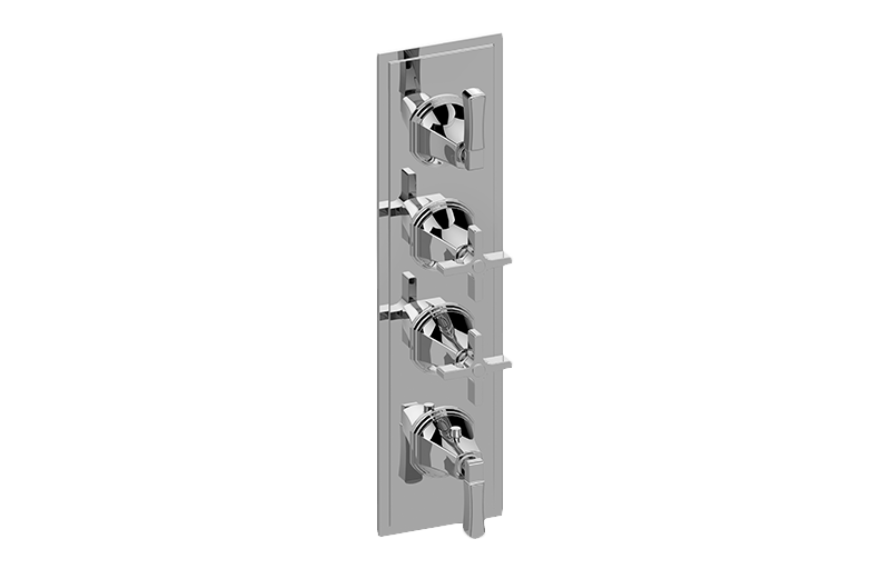 Graff G-8079-2L2C-AU-T - M-Series Valve Trim With Four Handles