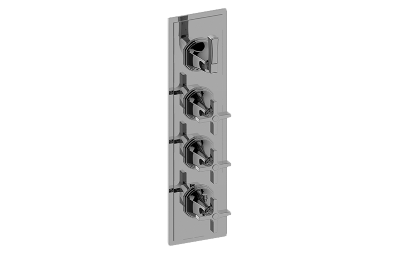 Graff G-8079-3C1L-BAU-T - M-Series Valve Trim With Four Handles