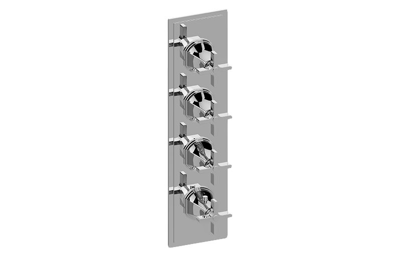 Graff G-8079-C15E0-AU-T - M-Series Valve Trim With Four Handles
