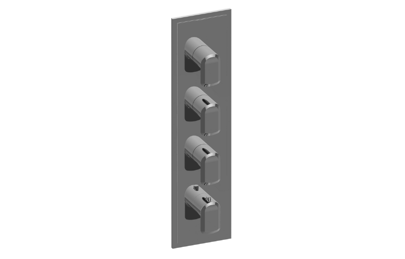 Graff G-8083-LM61E0-AU-T - Transitional M-Series Valve Trim With Four Handles