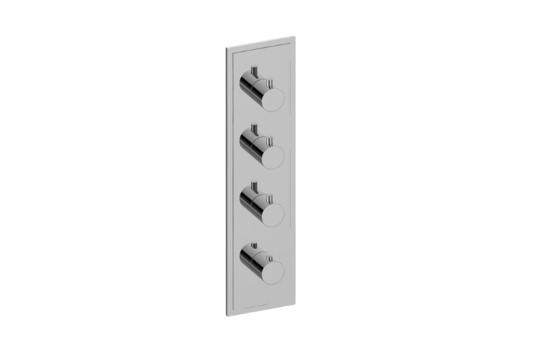 Graff G-8083-RH0-AU-T - Transitional M-Series Valve Trim With Four Handles