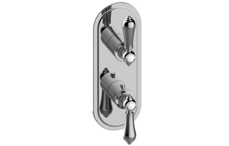 Graff G-8086-LM34E0-AU-T - Traditional M-Series Valve Trim With Two Handles