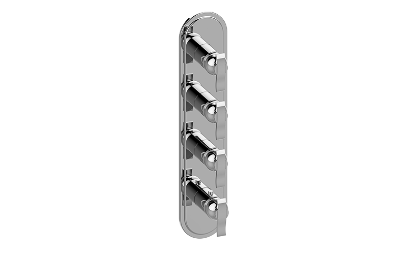 Graff G-8088-LM20E0-AU-T - Traditional M-Series Valve Trim With Four Handles