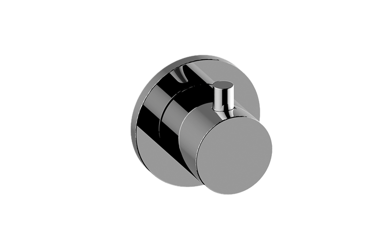 Graff G-8069-RH1-AU-T - Round M-Series 3-Way Diverter Valve Trim With Handle
