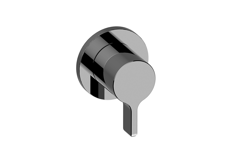 Graff G-8069-LM46E1-AU-T - Round M-Series 3-Way Diverter Valve Trim With Handle