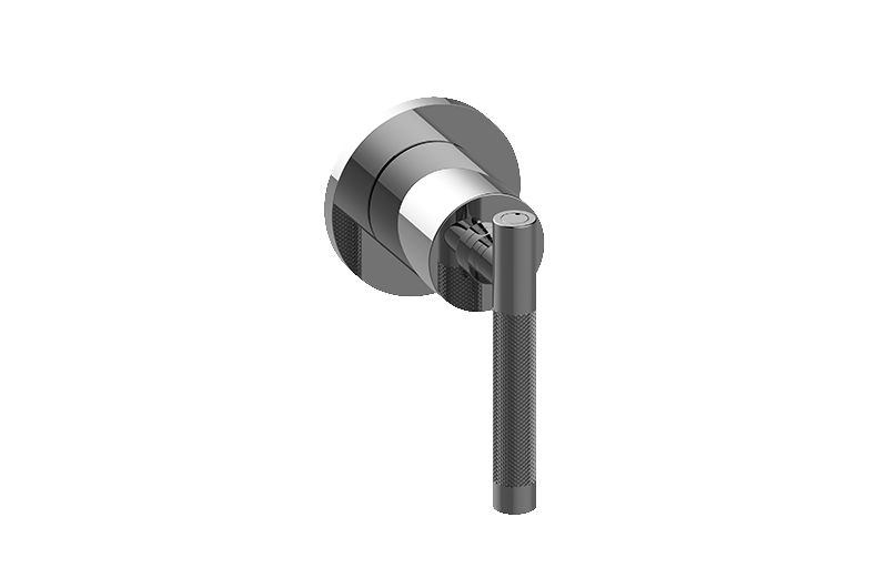Graff G-8069-LM57E1-AU-T - Round M-Series 3-Way Diverter Valve Trim With Handle