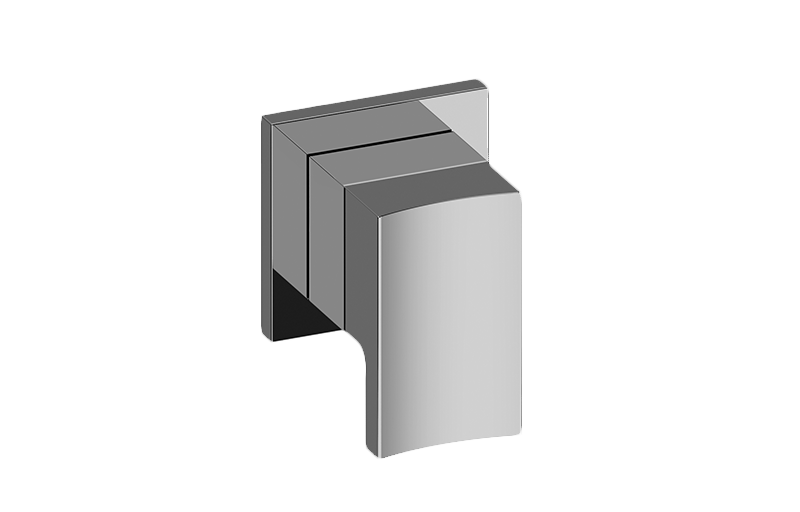 Graff G-8072-LM36E1-AU-T - Square M-Series 3-Way Diverter Valve Trim With Handle