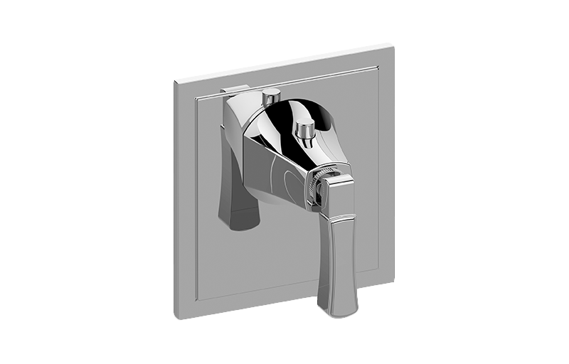 Graff G-8144-LM47E-BB-T - Finezza Due, Vignola M-Series Thermostatic Valve Trim With Handle