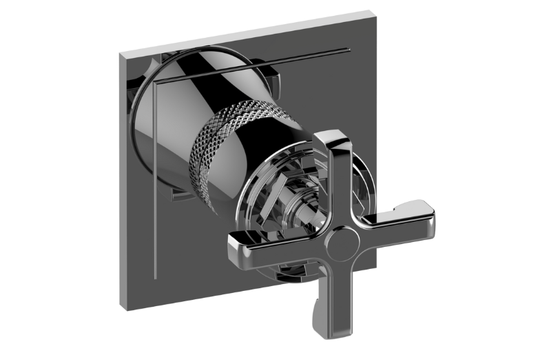 Graff G-8173-C20E1-AU-T - Finezza Due, Vignola M-Series 2-Way Diverter Valve Trim With Handle