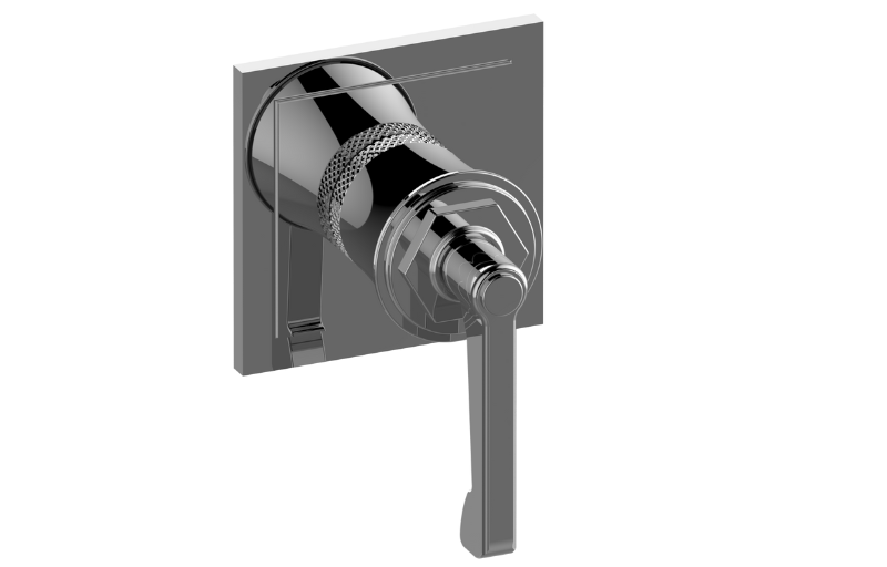 Graff G-8174-LM60E1-AU-T - Finezza Due, Vignola M-Series 3-Way Diverter Valve Trim With Handle