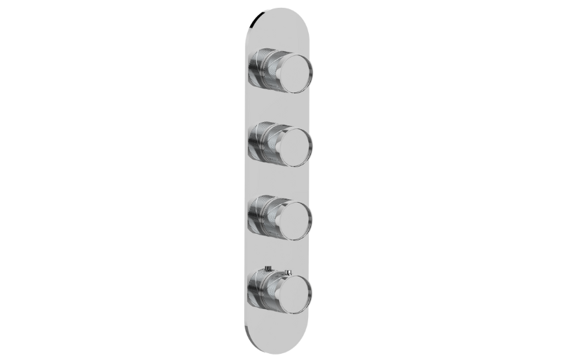 Graff G-8184-RQE0-AU-T - M-Series For Riva Four Handle Trim