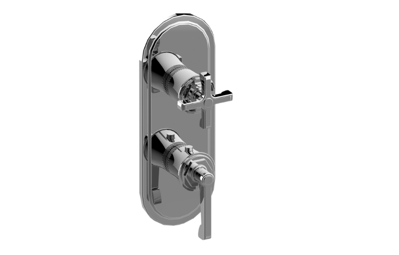 Graff G-8186-LM60C20-BK-T - Vignola M-Series Valve Trim With Two Handles