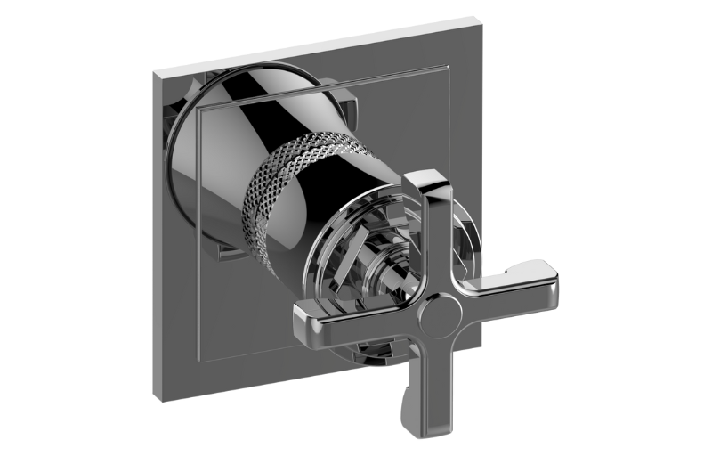 Graff G-8199-C20E1-AU-T - Finezza Due, Vignola M-Series Stop/Volume Control Valve Trim With Handle
