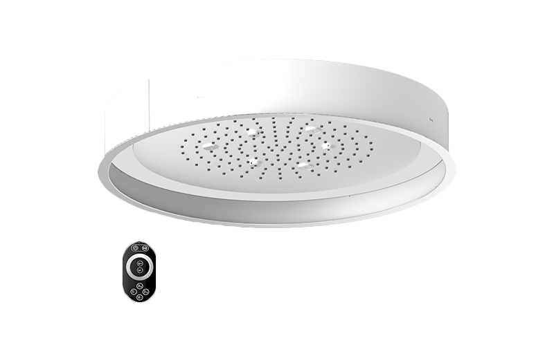 Graff G-8231-SP - 23" Round Ceiling-Mounted Showerhead W/Led
