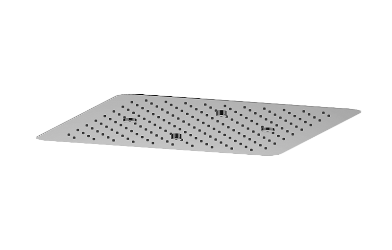 Graff G-8235-SB - 20" Square Ceiling-Mounted Showerhead