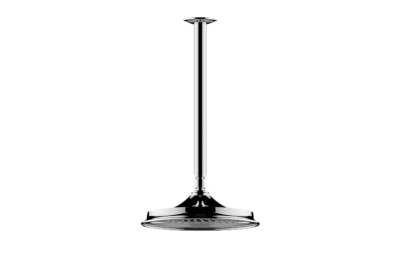 Graff G-8376-AU - Finezza Showerhead With Traditional Ceiling Arm