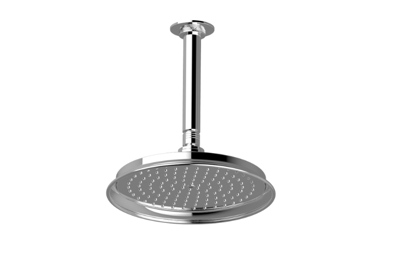 Graff G-8382-BK - Transitional Showerhead With Ceiling Arm