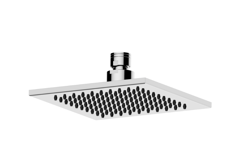 Graff G-8402-BK - 6" Square Brass Showerhead