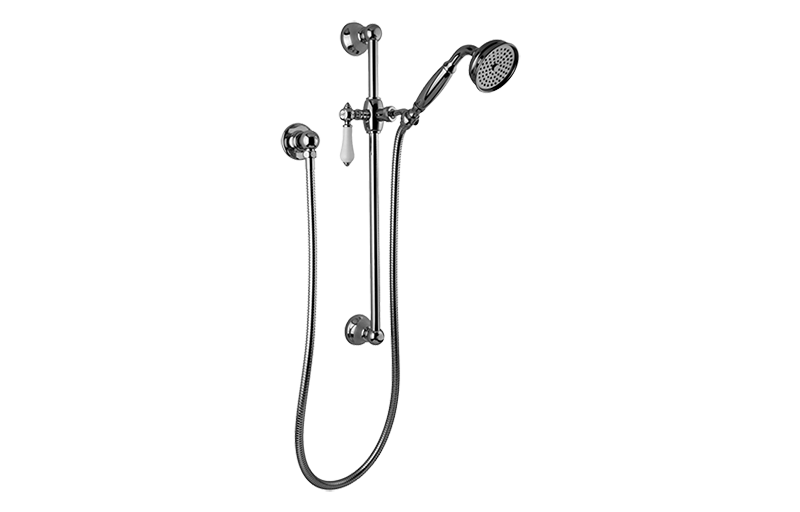 Graff G-8600-LC1S-AU - Traditional Handshower W/Wall-Mounted Slide Bar