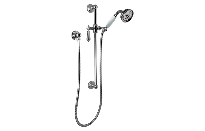 Graff G-8630-LM34S-BB - Traditional Handshower W/Wall-Mounted Slide Bar
