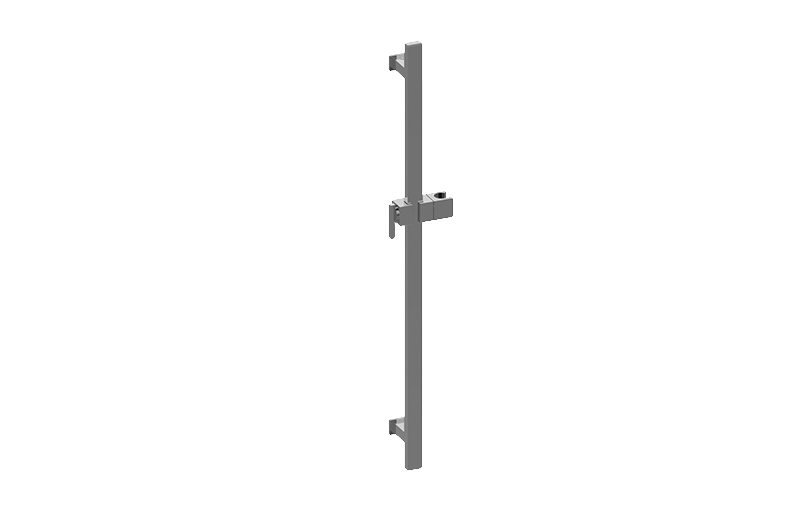 Graff G-8631-AU - Contemporary Square Wall-Mounted Slide Bar