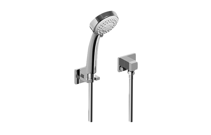 Graff G-8659-BK - Multi-Function Round Handshower W/Wall Bracket