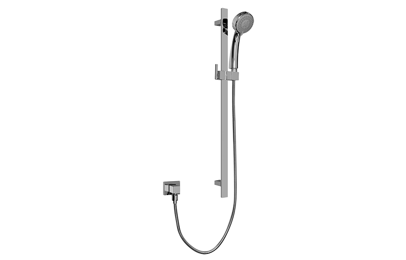 Graff G-8690-BK - Contemporary Handshower W/Wall-Mounted Slide Bar