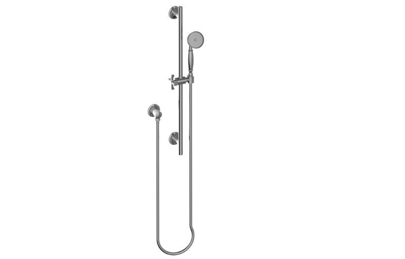 Graff G-8710-C20-BK - Vignola Handshower With Wall-Mounted Slide Bar