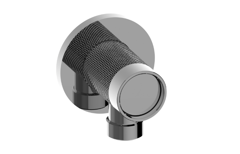 Graff G-8713CD-AU - Contemporary Wall Supply Elbow Diamond Knurled