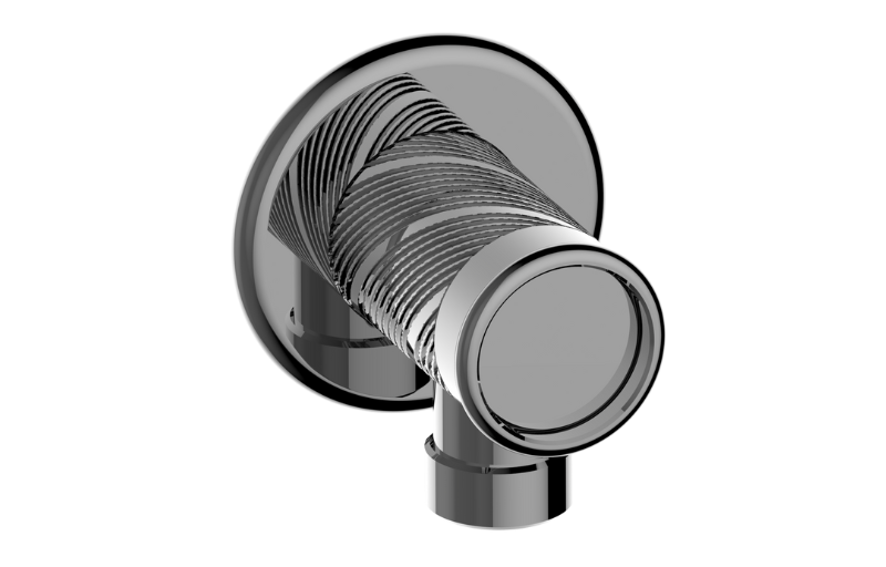 Graff G-8713TQ-AU - Traditional Wall Supply Elbow Oblique Knurled