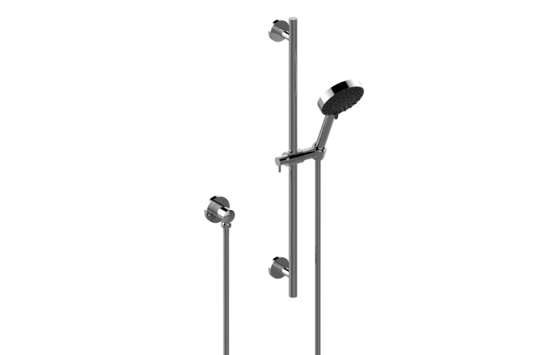 Graff G-8720-AU - Contemporary Handshower W/Wall-Mounted Slide Bar