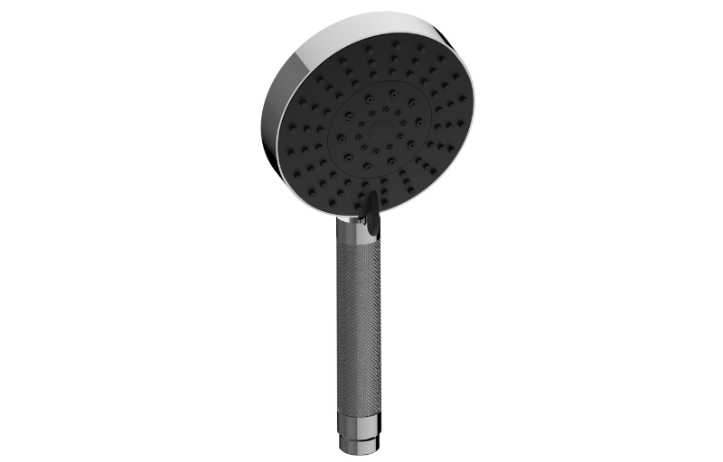 Graff G-8804CD-AU - Contemporary Handshower Diamond Knurled