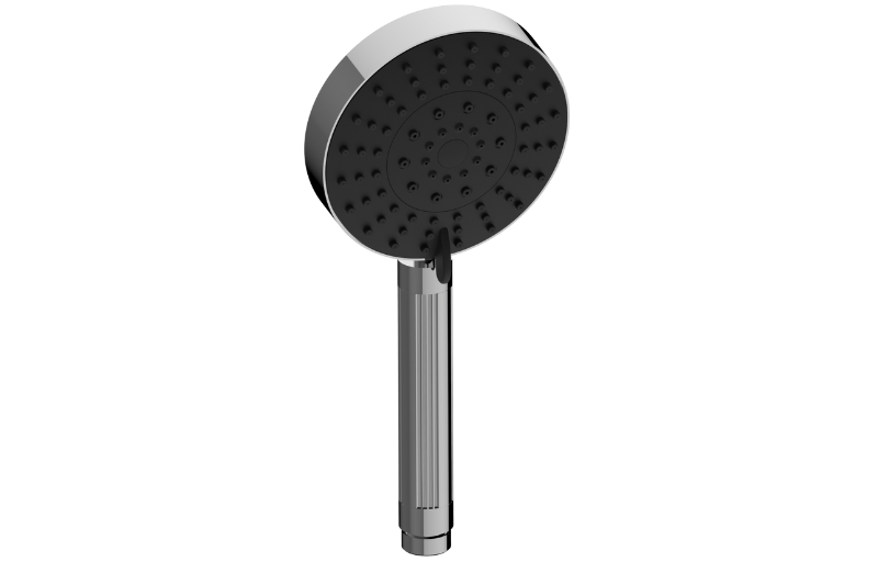 Graff G-8804CF-AU - Contemporary Handshower Fluted Knurled
