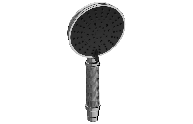 Graff G-8814TD-AU - Traditional Handshower Diamond Knurled