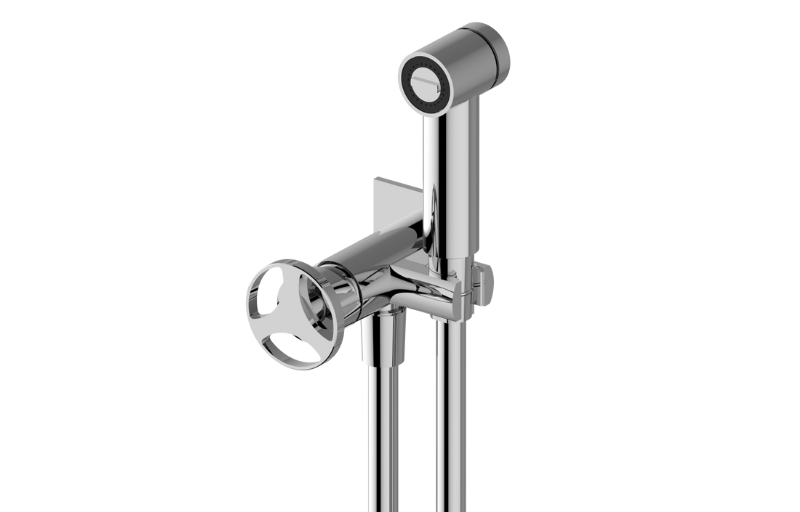 Graff G-8930-C19SW-AU-T - Wall-Mounted Hygenic Body Spray Square Trim