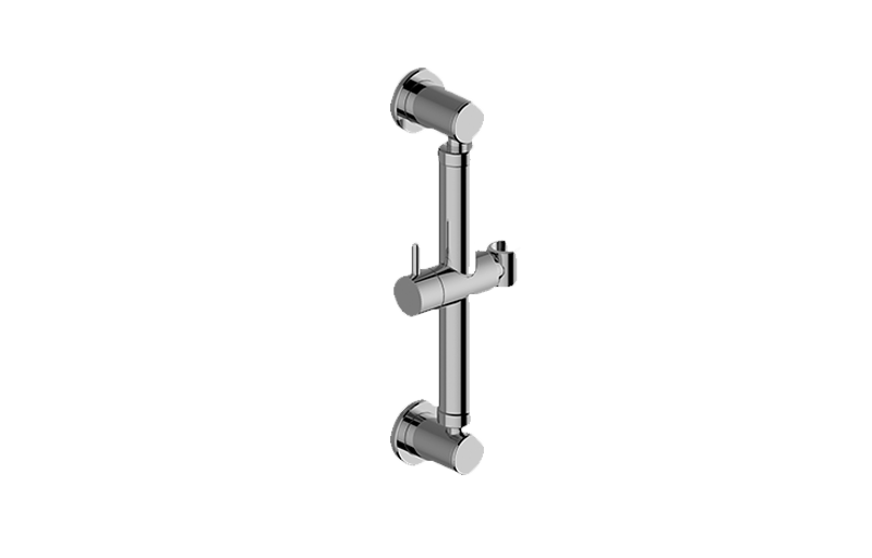 Graff G-9541-BK - Round Grab Bar - 12" W/Handshower Holder