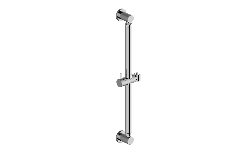 Graff G-9544-AU - Round Grab Bar - 32" W/Handshower Holder